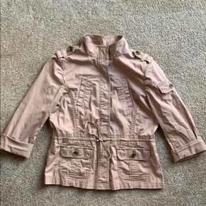 LOFT  Cargo Utility Button Jacket, Size MP